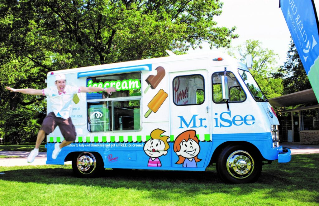 The ClearChoice Mr. iSee ice cream truck