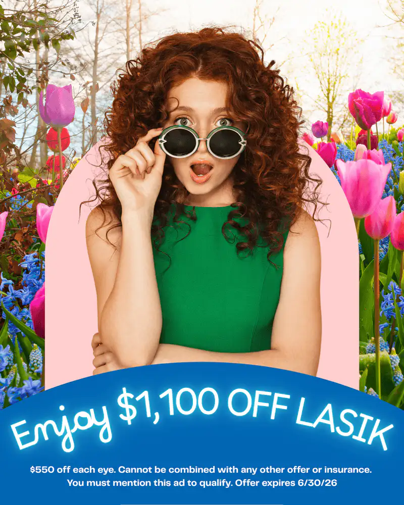 $1100 Off LASIK